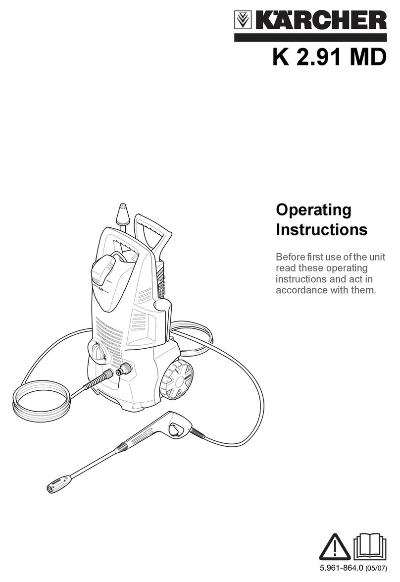 Kärcher K 2.91 MD operating instructions