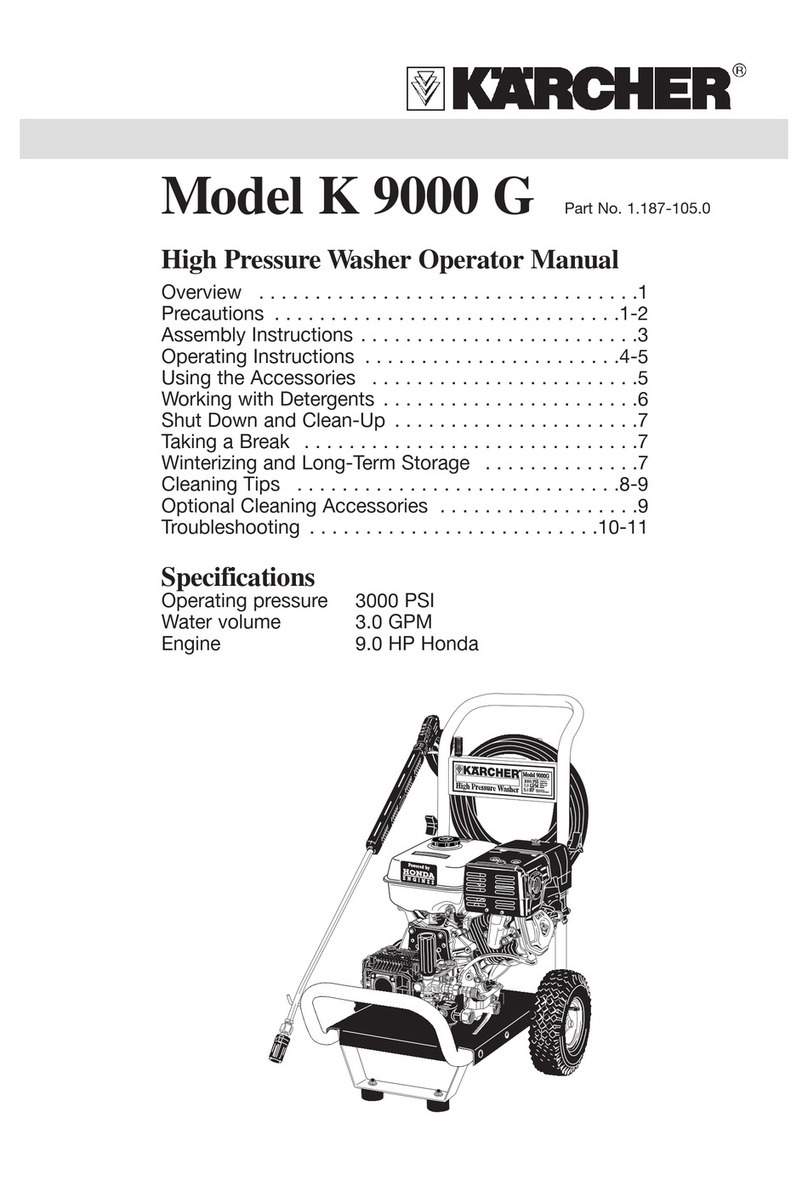 Kärcher K9000G User manual