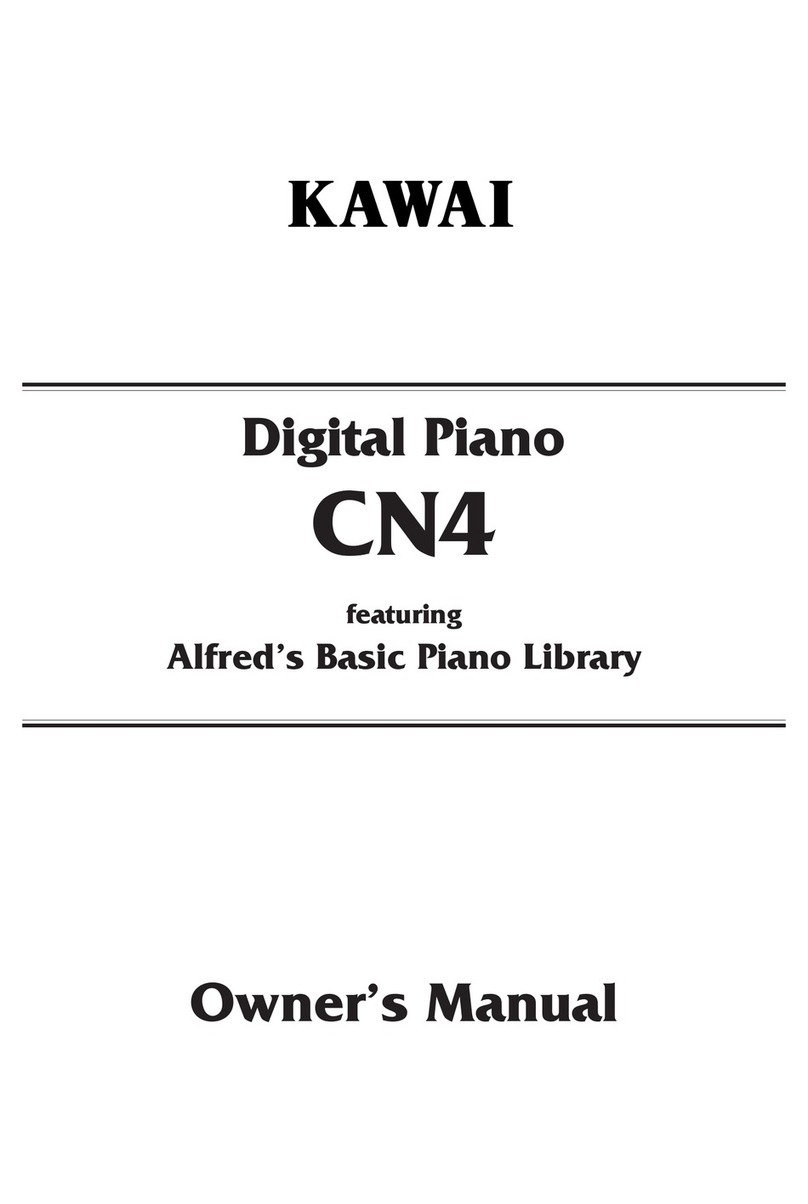Kawai CN4 owner's manual