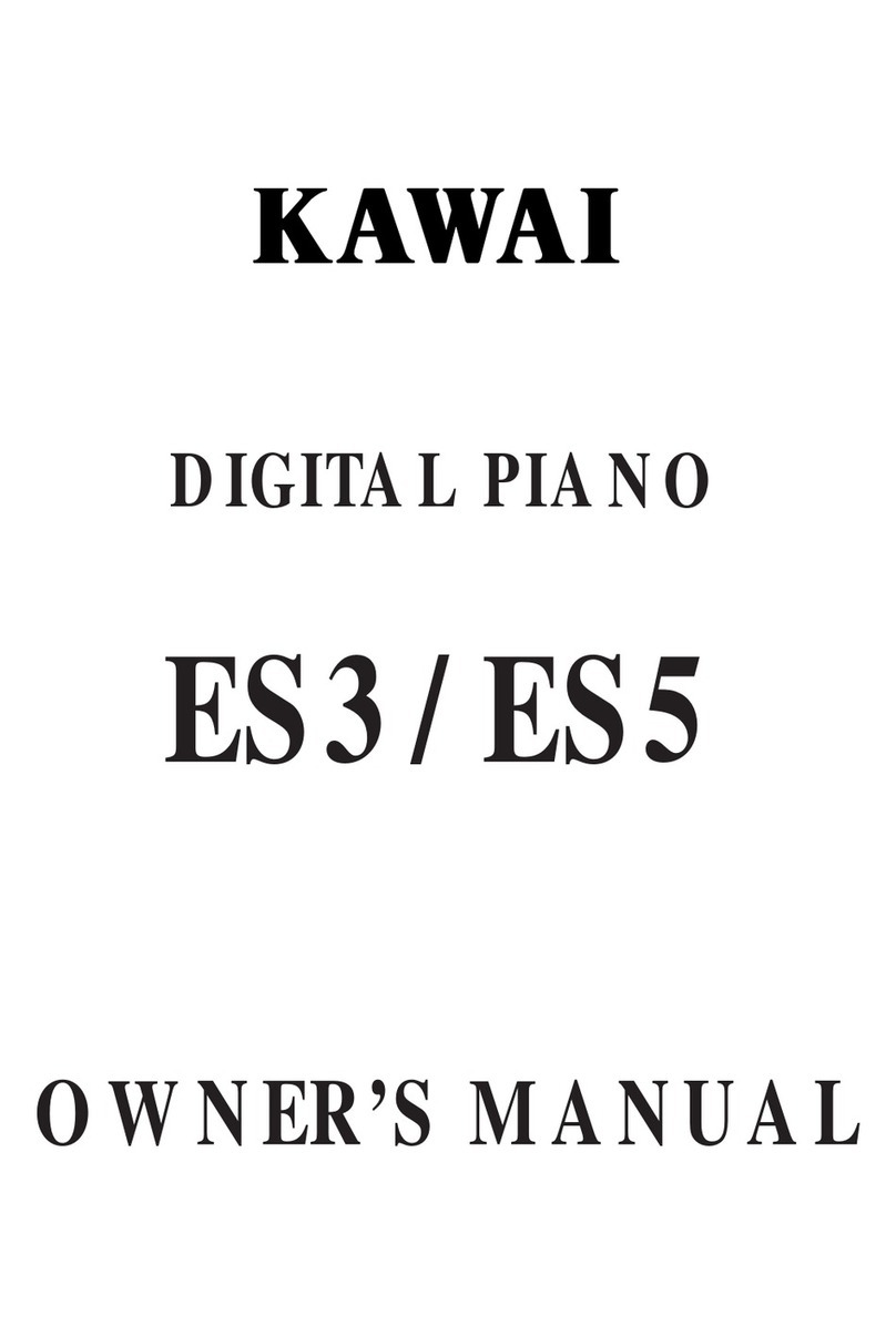 Kawai ES3 User manual