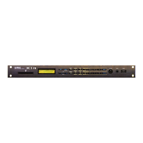 Kawai Synthesize K1RII owner's manual