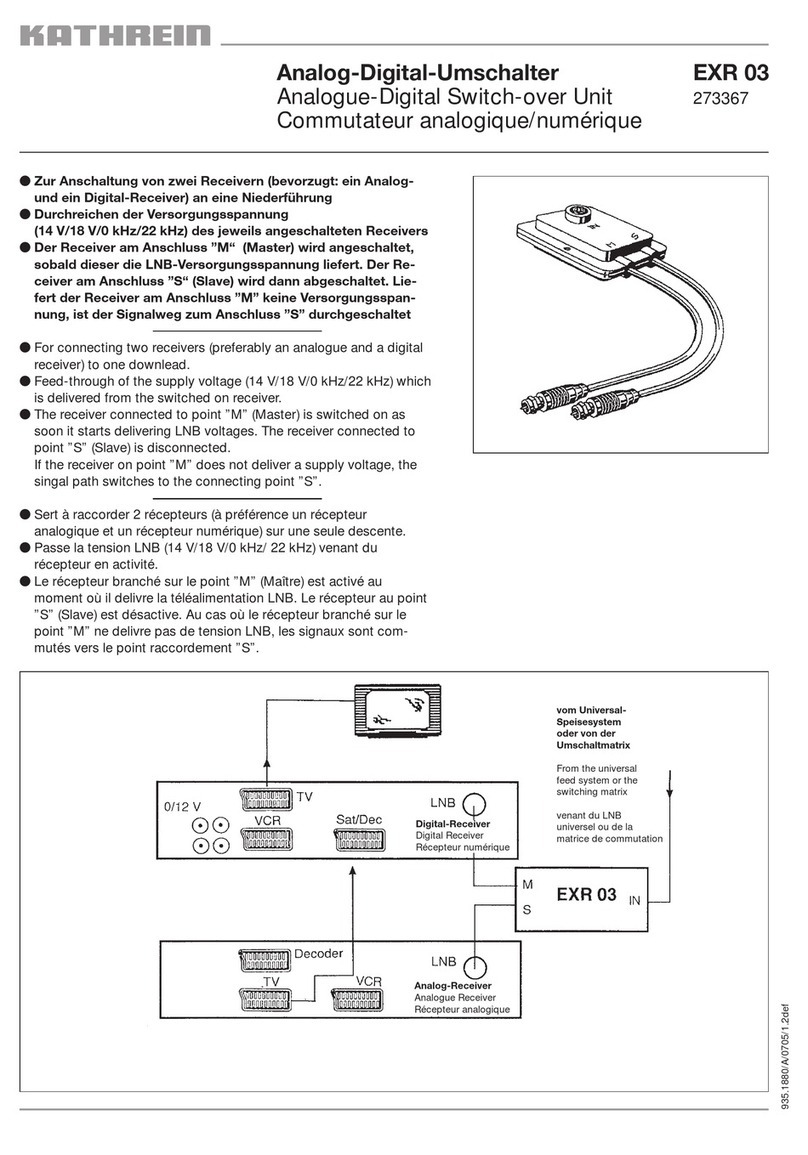 Kathrein 273367 Specification sheet