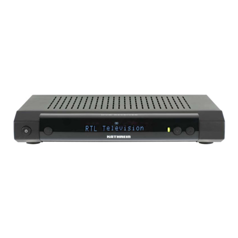 Kathrein UFS 710si operating manual