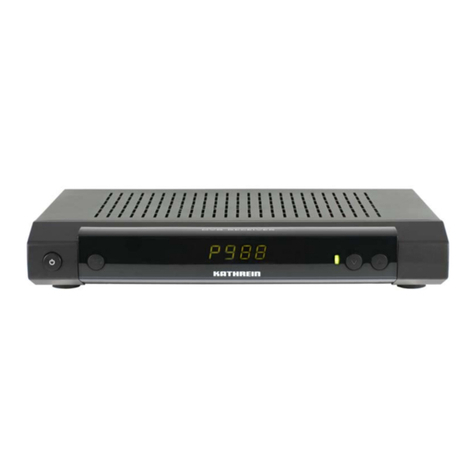 Kathrein UFS 700si operating manual