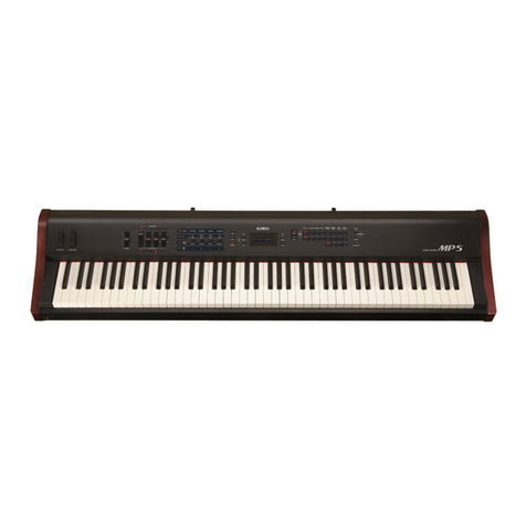 Kawai Stage Piano MP5 User manual