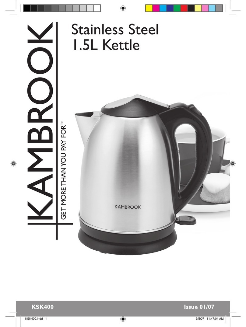 Kambrook KSK400 owner's manual