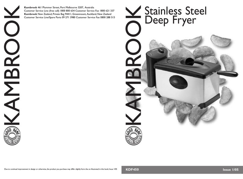 Kambrook KDF450 product manual