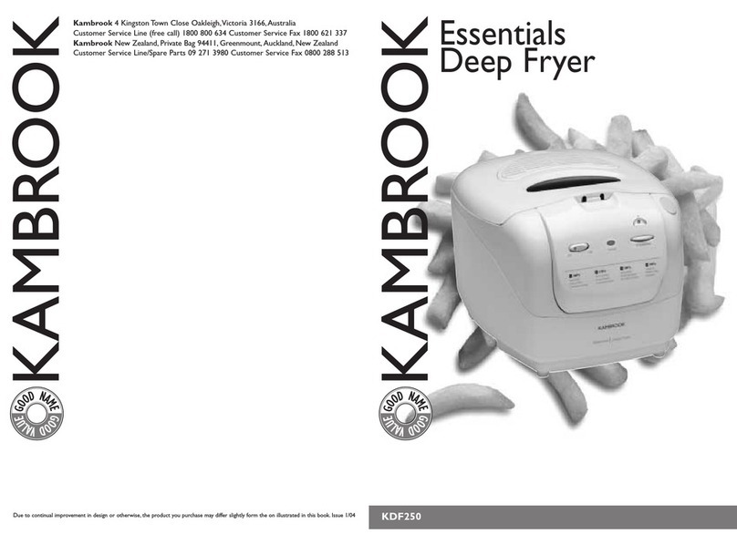 Kambrook Essentials KDF250 manual