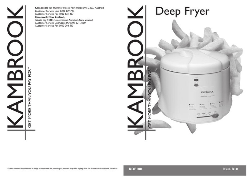 Kambrook KDF100 user manual