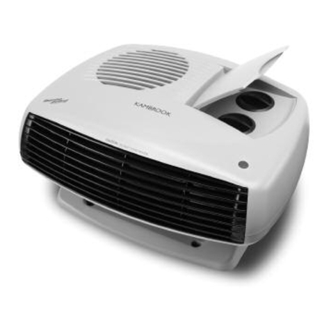 Kambrook SNUGASABUG KFH280 User manual