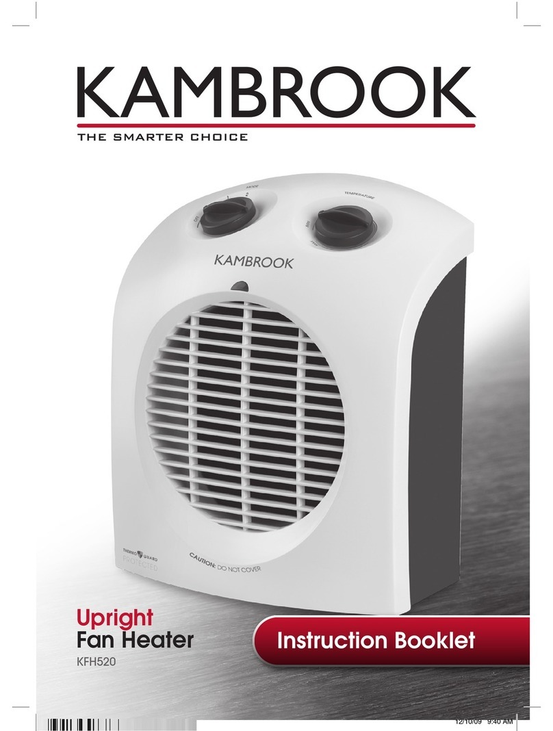 Kambrook KFH520 User manual