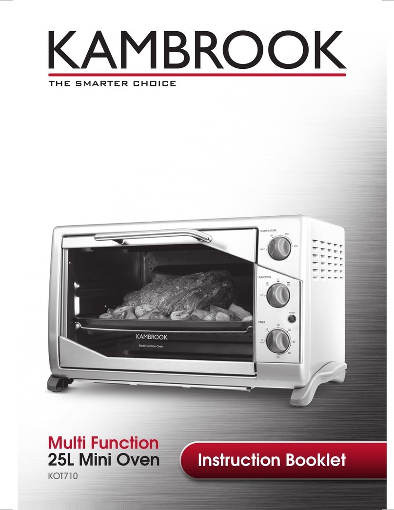 Kambrook KOT710 Instruction booklet