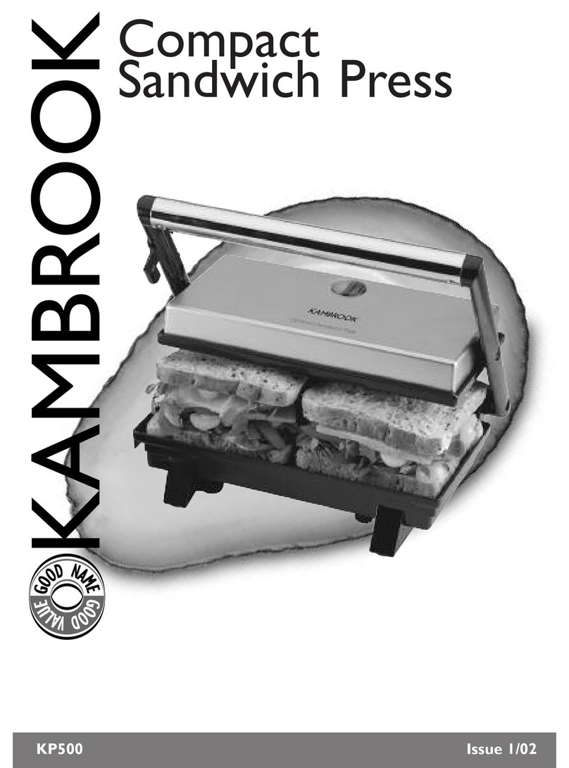 Kambrook KP500 user manual
