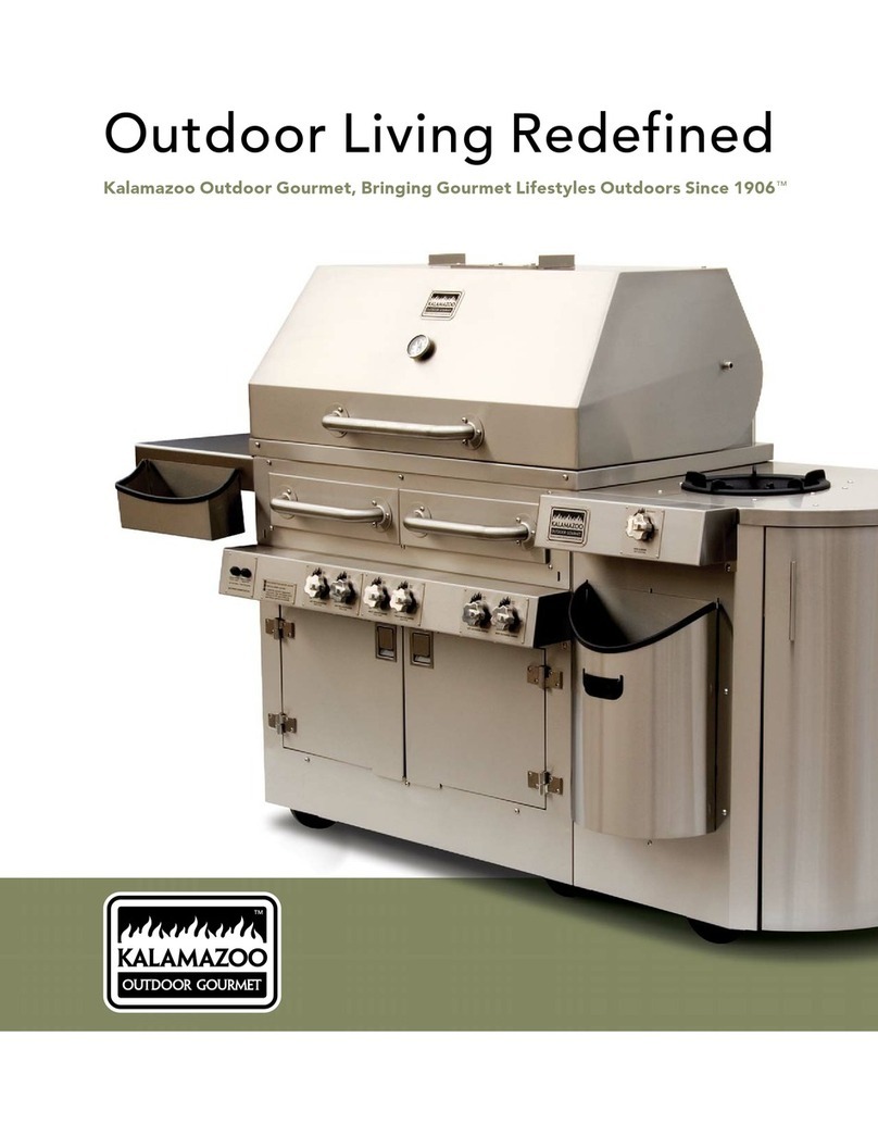 Kalamazoo Grill User manual