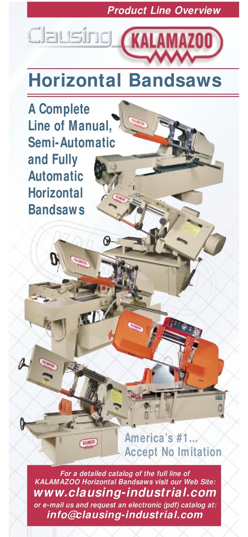 Kalamazoo AH9AW KALAMATIC Specifications