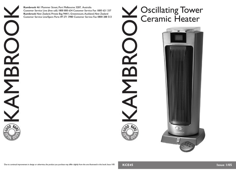 Kambrook KCE45 manual