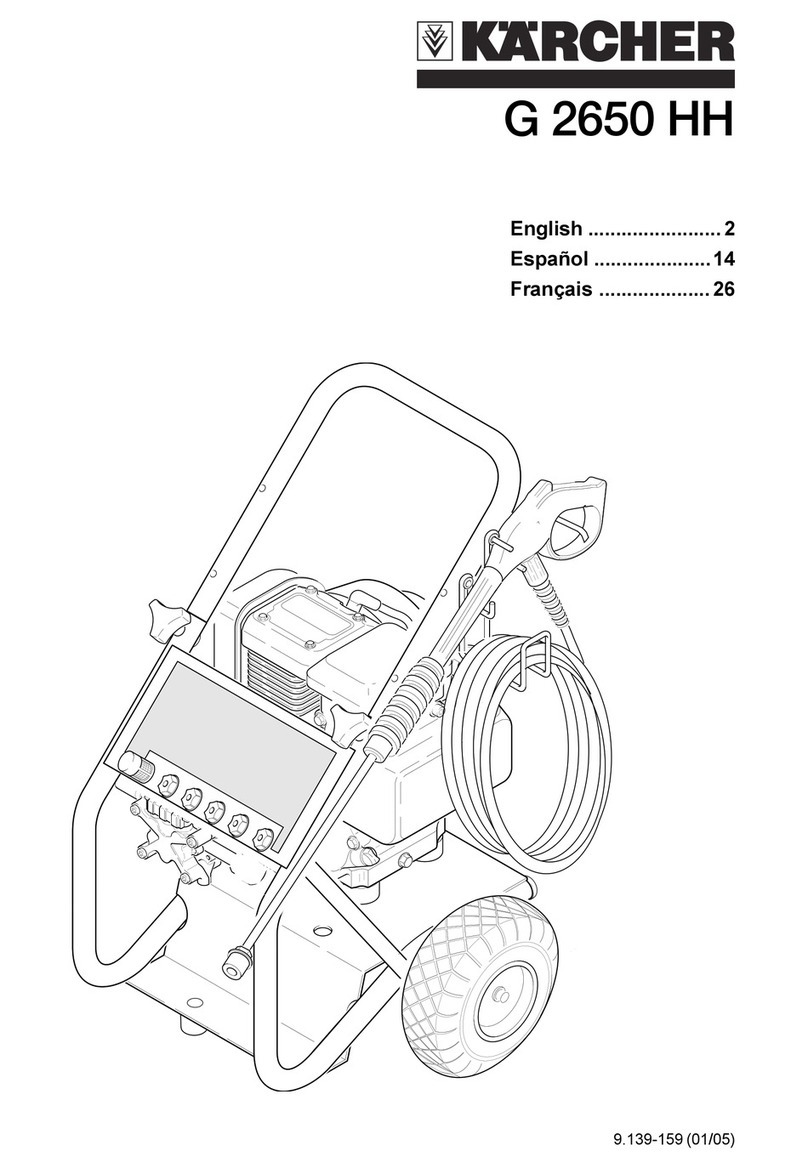 Kärcher G 2650 HH User manual