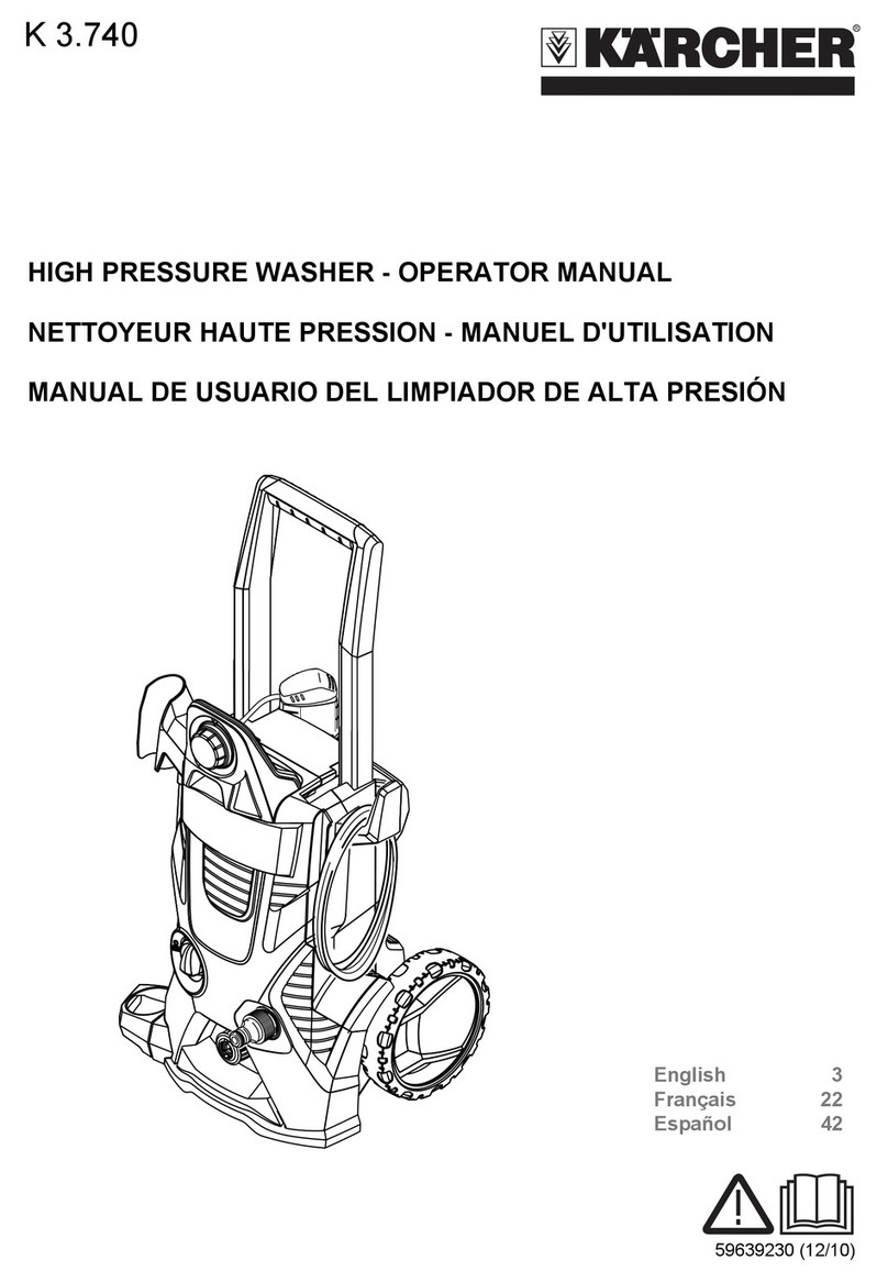 Kärcher K 3.740 Operator's manual