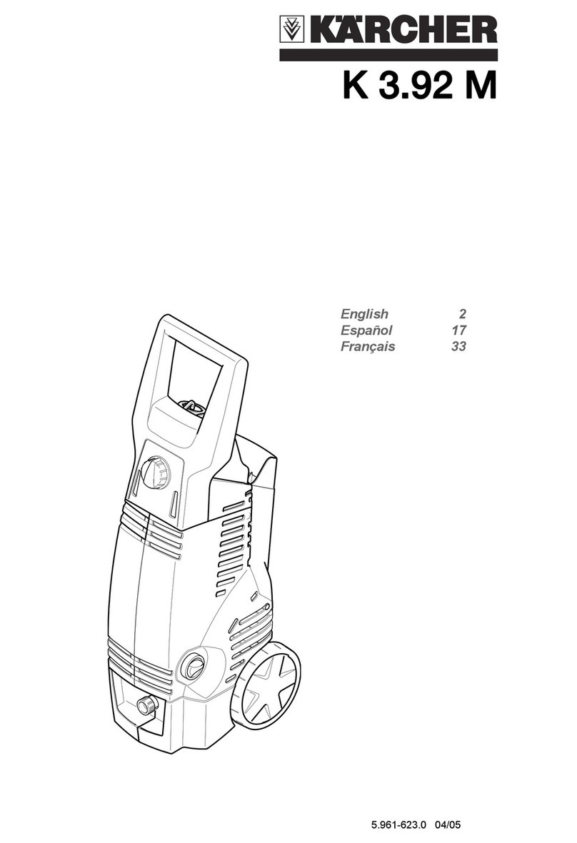 Kärcher K 3.67 M Operator's manual