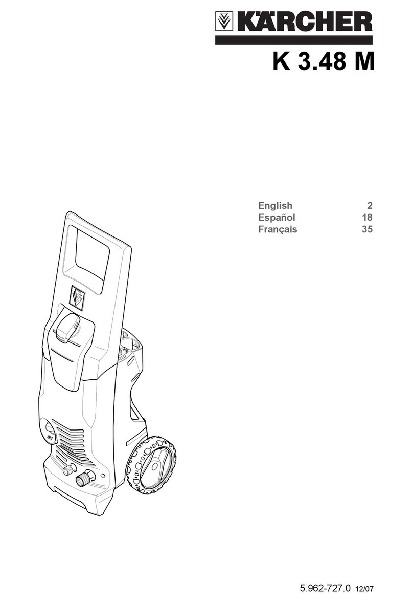 Kärcher K 3.67 M Operator's manual