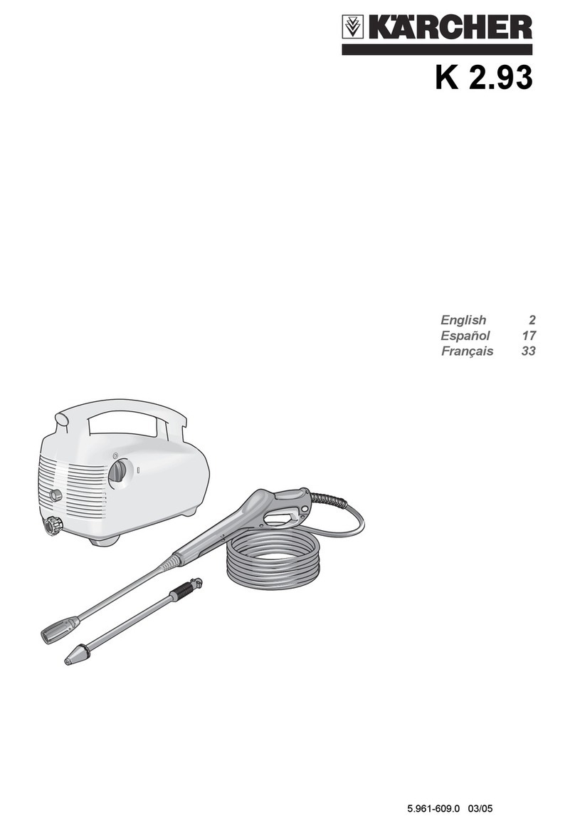 Kärcher K 2.93 Operator's manual