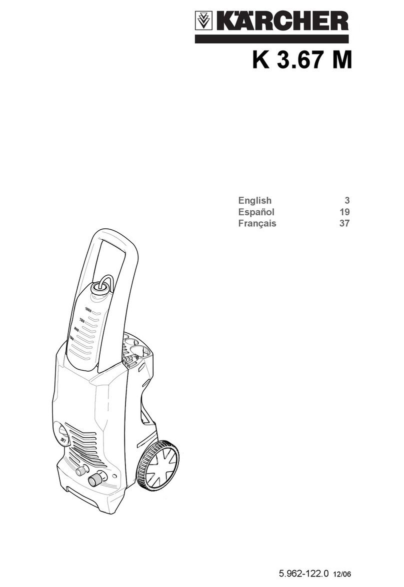 Kärcher K 3.67 M Operator's manual