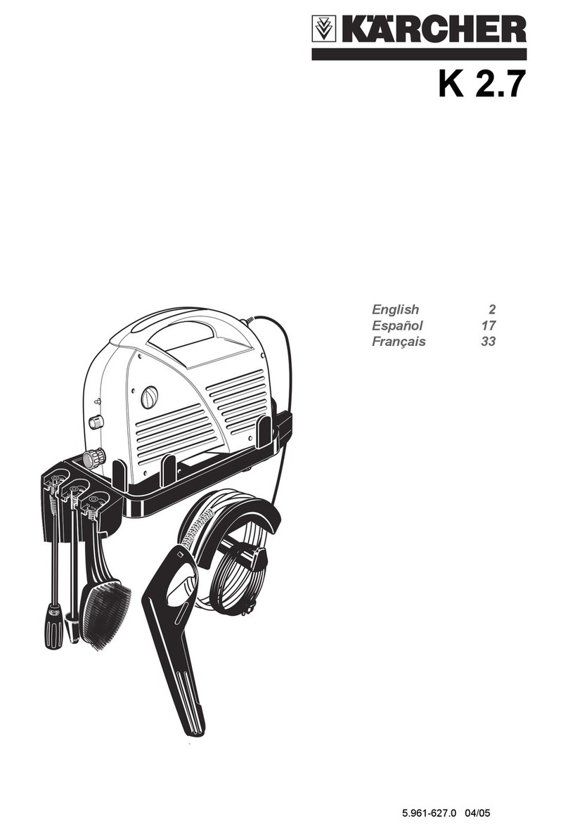 Kärcher K 2.7 Operator's manual