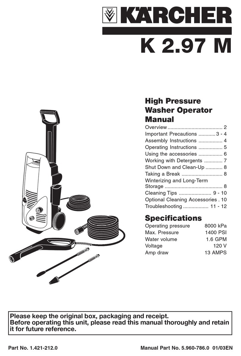 Kärcher K 2.110 M User manual