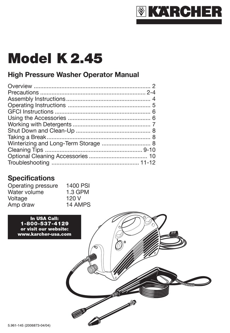 Kärcher K 2.45 User manual