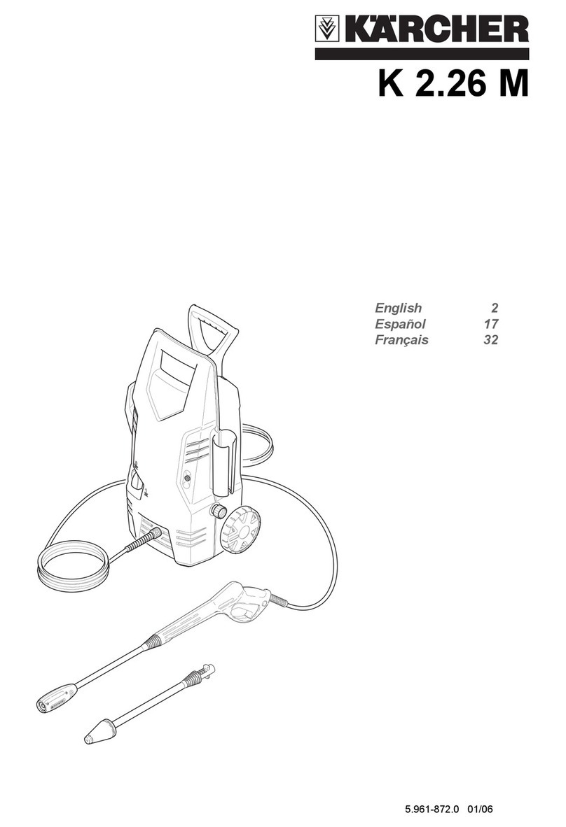 Kärcher K 2.110 M Operator's manual Kärcher K 2.110 M Operator's manual