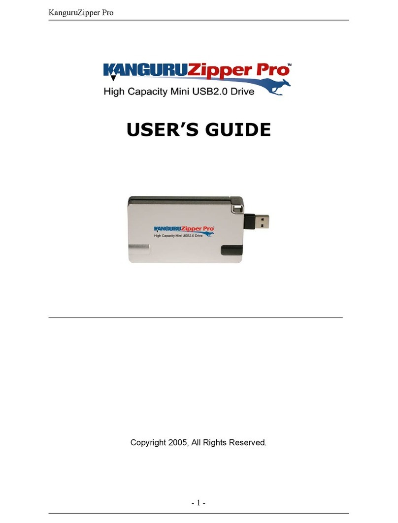 Kanguru Pro User manual