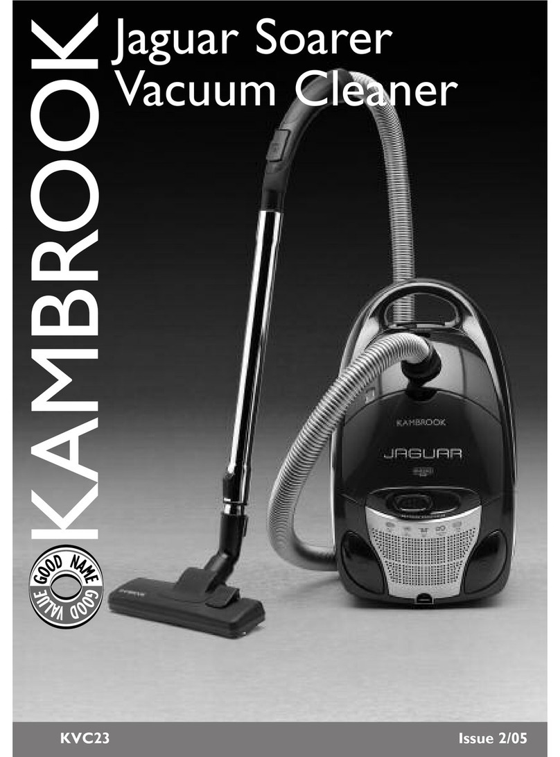 Kambrook Jaguar Soarer KVC23 User manual