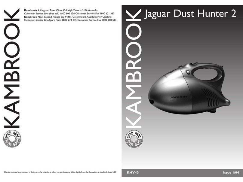 Kambrook Jaguar KHV40 User manual