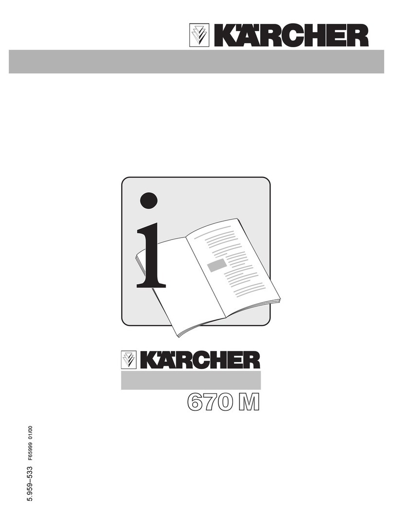 Kärcher 670M User manual