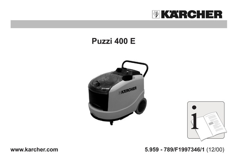 Kärcher PUZZI 400 E user manual