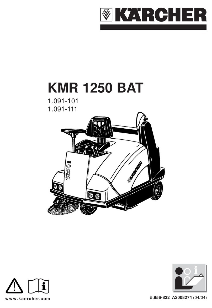 Kärcher NO FOUND KMR 1250 BAT operating instructions Kärcher NO FOUND KMR 1250 BAT operating instructions