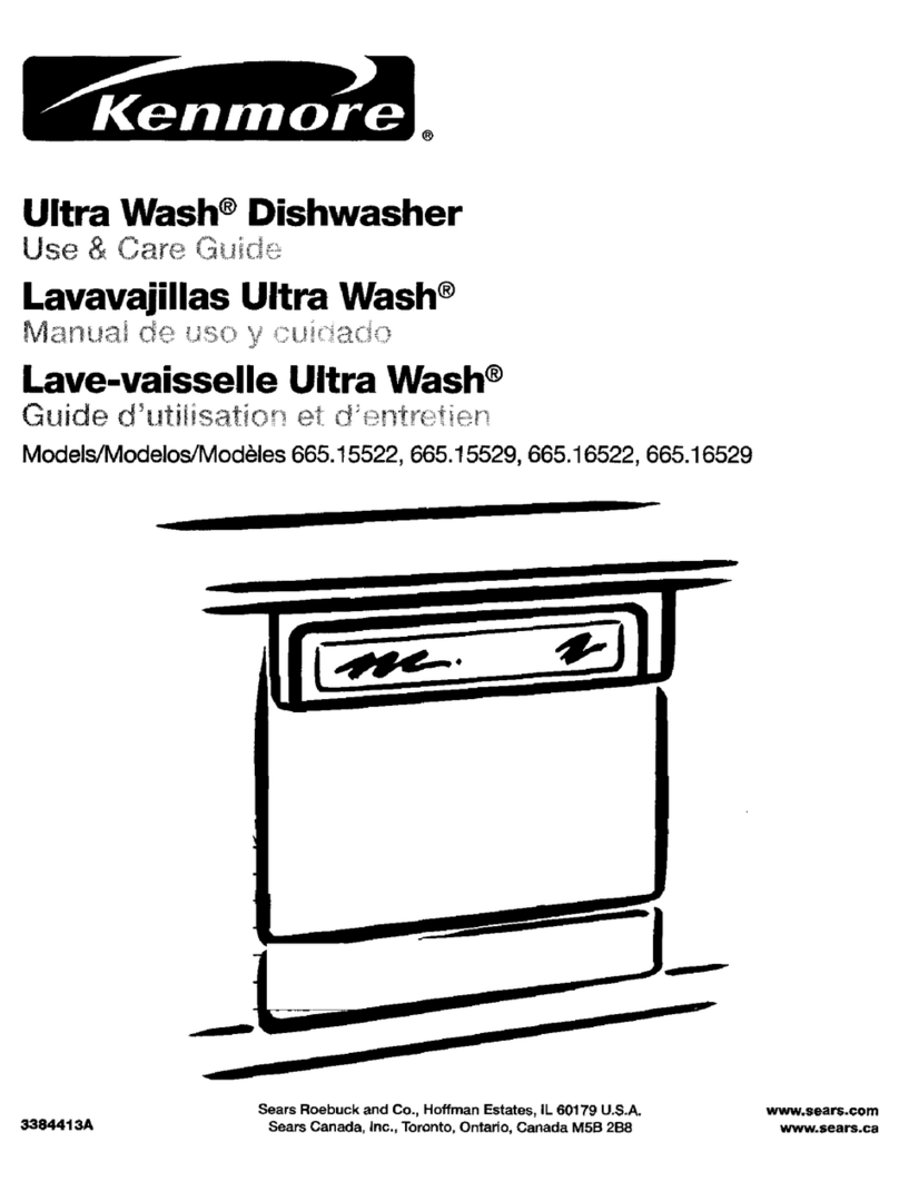 Kenmore Ultra Wash 3384413A User manual