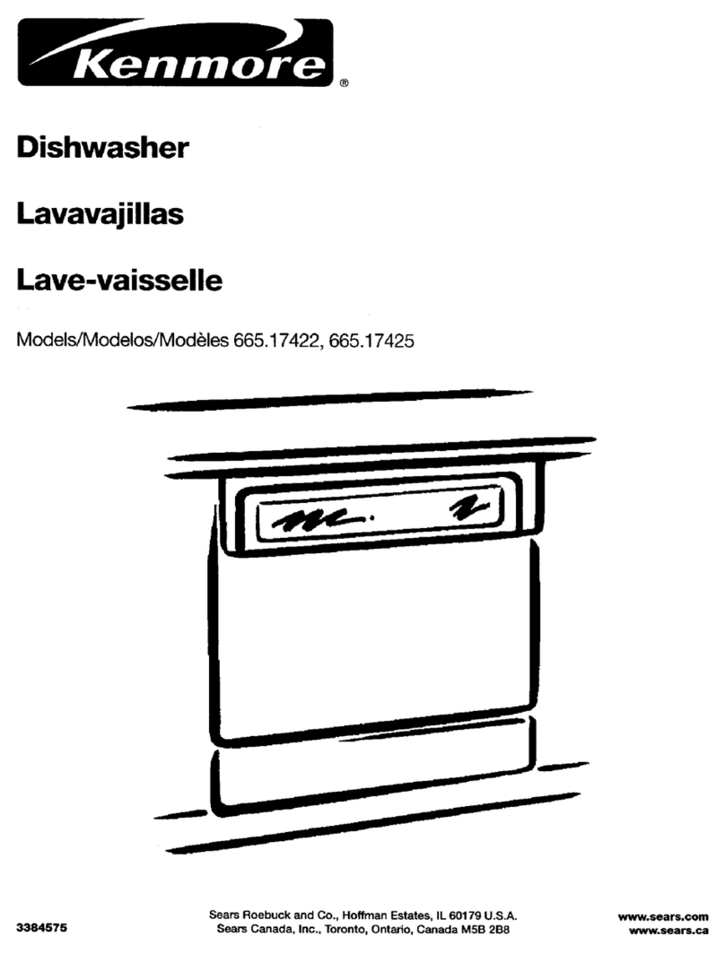 Kenmore 665.17422 user manual