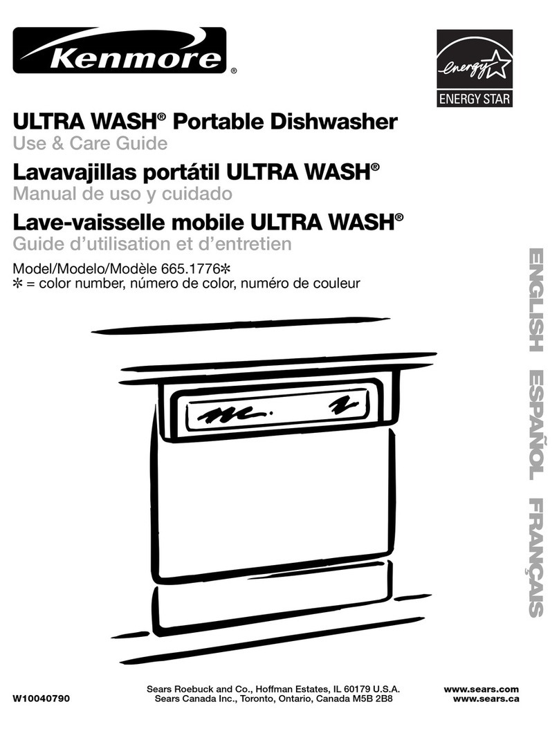 Kenmore 665.1776 User manual
