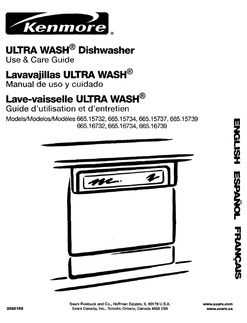 Kenmore 665.15732 Use and care guide