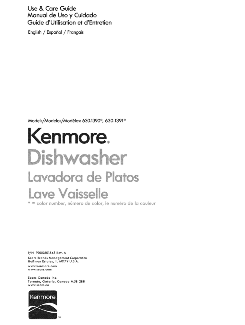Kenmore 630.139 Use & care guide