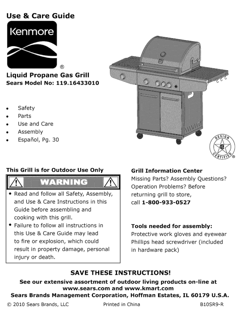 Kenmore 119.1643301 User manual