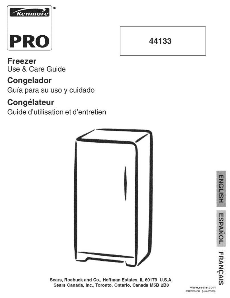 Kenmore PRO 44133 Use and care guide