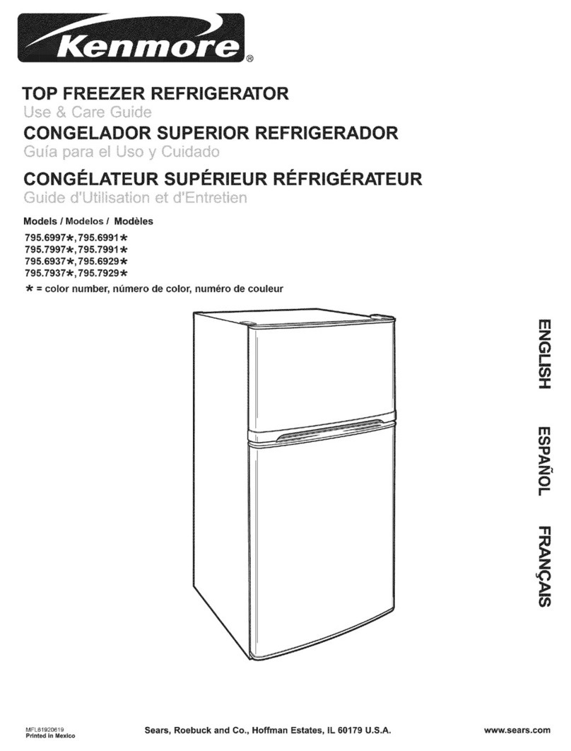 Kenmore 795.6397 Use & care guide