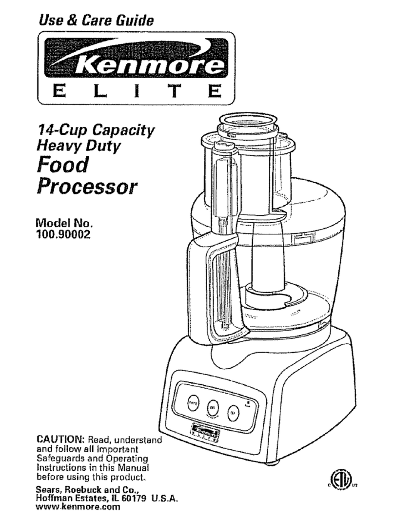 Kenmore 100.90002 User manual