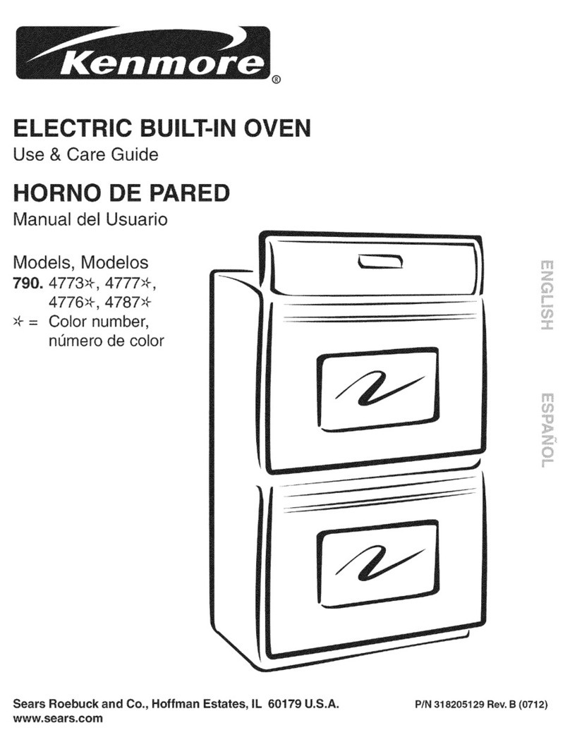 Kenmore 4776 User manual