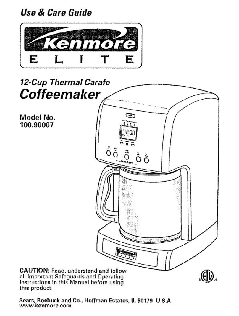 Kenmore 100.90007 Use and care guide