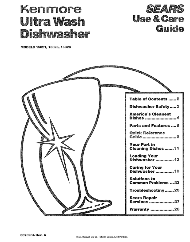 Kenmore 15821 Use & care guide