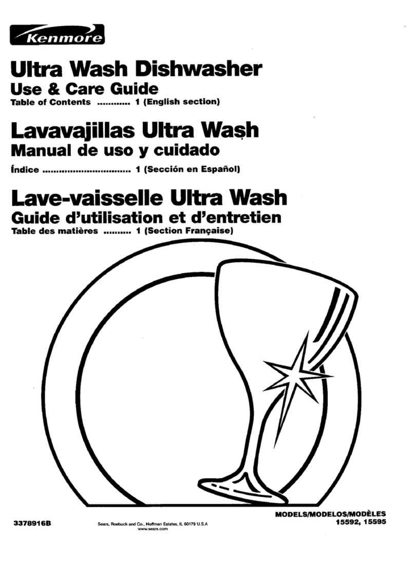 Kenmore 15595 Use and care guide