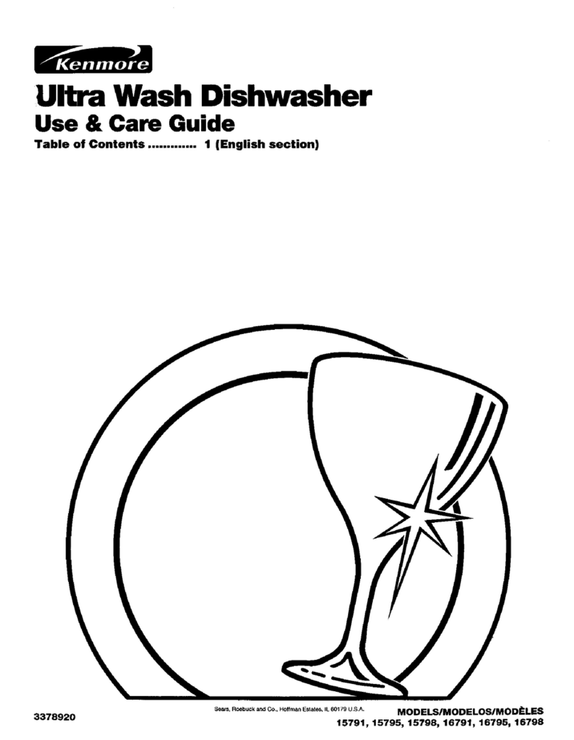 Kenmore 15791 Use and care guide